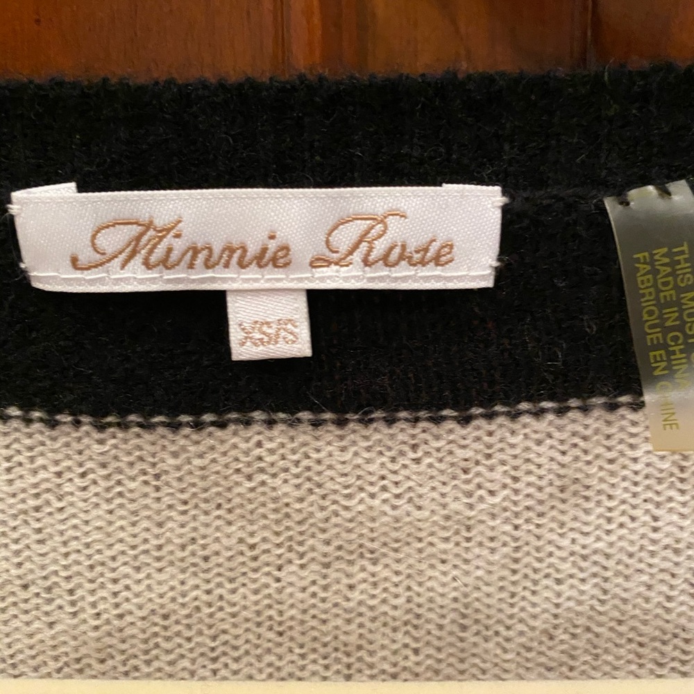 Minnie Rose 100% Cashmere Sweater